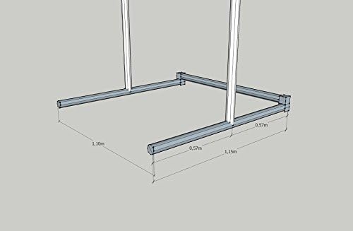 Klimmzugstange von - Höhenverstellbare mobile Pull-Up Station für flexibles Training zu Hause!