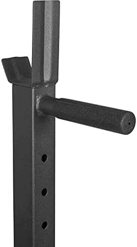 GORILLA SPORTS® Kniebeugenständer mit verstellbarem Langhantel Set 30kg & Dip-Griffen für gezielte Muskeltraining Zuhaus