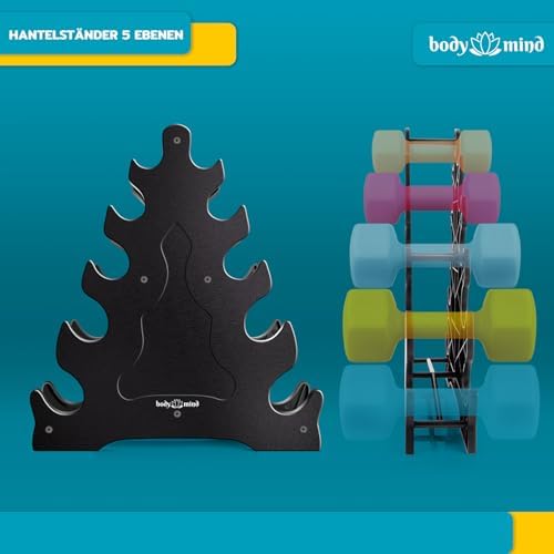 Body & Mind® Hanteln 2er Set – Effektive Gymnastikhanteln für Zuhause, ideal für Krafttraining!