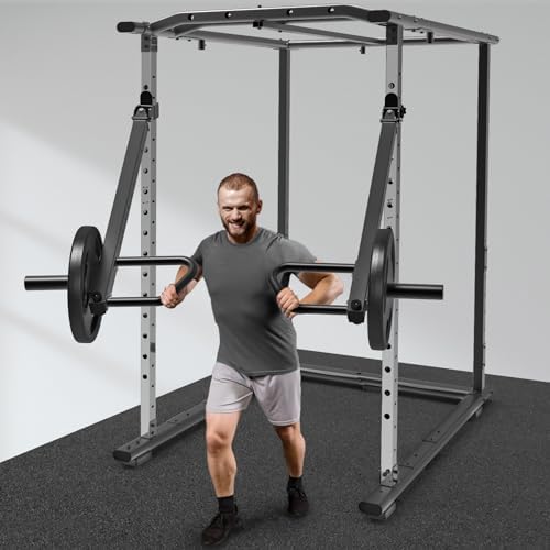 SELEWARE Multi Grip Dip-Stangenaufsatz für Power Rack - 500 lbs Kapazität, ideal für Krafttraining!