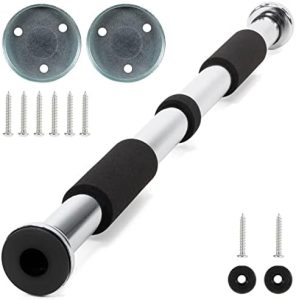 Klimmzugstange von – Stufenlos verstellbar 63-100 cm für Türrahmen – Perfekt für Home Workout und Bodybuilding