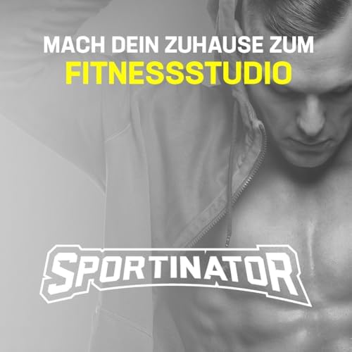 SPORTINATOR® "Machine" Hantel Set mit Koffer – Vielseitiges 2-in-1 Hantelset (15–40 kg) für effektives Training zu Hause