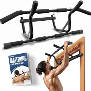 DMoose Klimmzugstange für Tür – 158,8 kg Tragkraft, ideal für Heimfitness & Krafttraining
