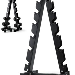 HantelRack Premium - Strapazierfähiger Hantelständer mit 5-Tier für effizientes Krafttraining Zuhause