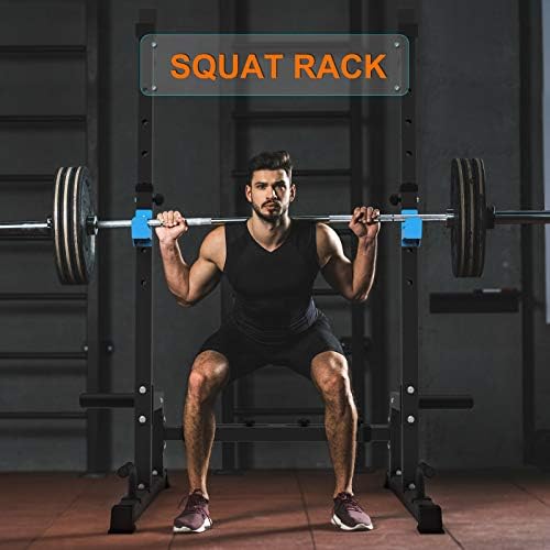Squat Rack von – Höhenverstellbarer Multi-Funktions Hantelständer für Zuhause, ideal für Krafttraining und Gewichtheben
