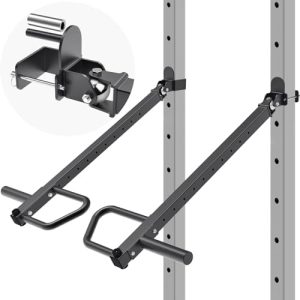 SELEWARE Multi Grip Dip-Stangenaufsatz für Power Rack - 500 lbs Kapazität, ideal für Krafttraining!