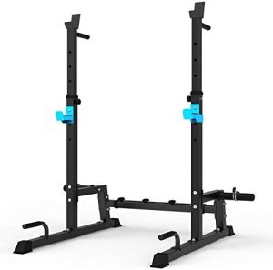 Squat Rack von – Höhenverstellbarer Multi-Funktions Hantelständer für Zuhause, ideal für Krafttraining und Gewichtheben