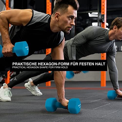 Body & Mind® Hanteln 2er Set – Effektive Gymnastikhanteln für Zuhause, ideal für Krafttraining!