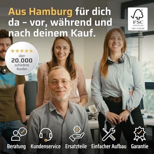 SportPlus Wasserrudergerät für Zuhause – Klappbar & FSC®-Zertifiziertes Eichenholz bis 180 kg – Fitness für alle Größen!