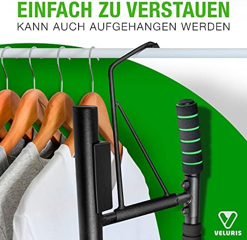 Klimmzugstange von PremiumFitness – Robuste Türreck für bis 200 KG – Ideal für Dips und Push-Ups zu Hause!
