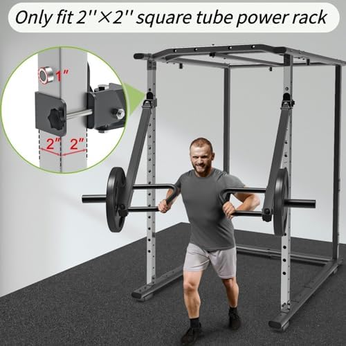 SELEWARE Multi Grip Dip-Stangenaufsatz für Power Rack - 500 lbs Kapazität, ideal für Krafttraining!