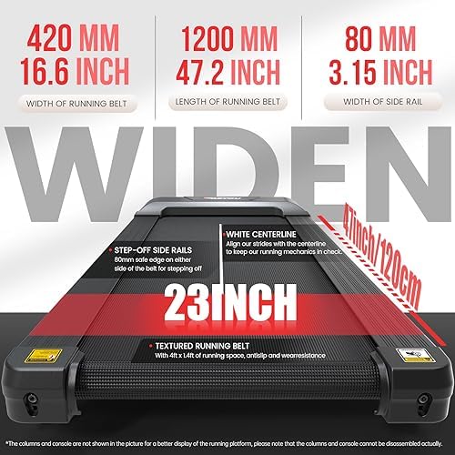 PASYOU Elektrisches Laufband für Zuhause mit 2,5 PS, 10 Stufen Neigungsverstellung, klappbar & LED-Anzeige